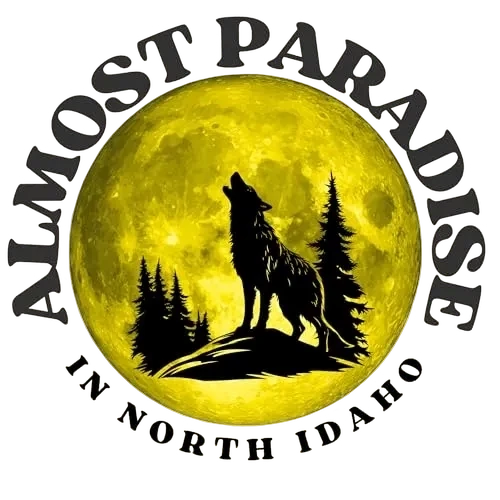 Almost Paradise in North Idaho logo